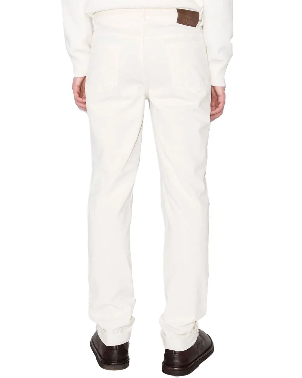 Off White Fine Corduroy 5 Pocket Pant