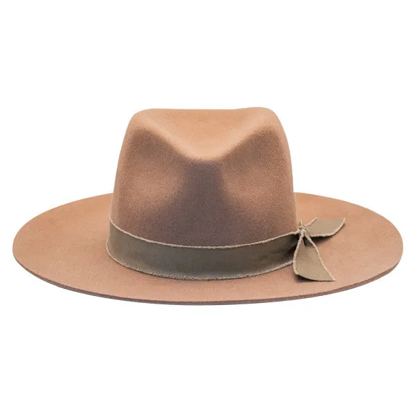 Olive & Pique - Wool Felt Wide Brim Floppy Panama Hat