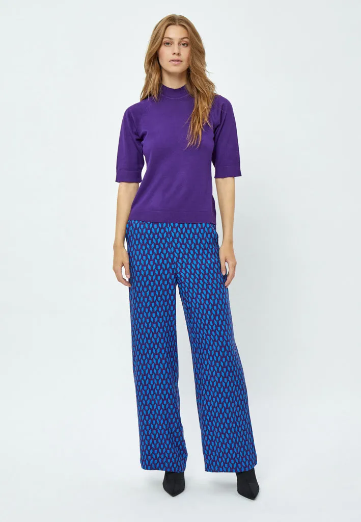 Orella Pants - Imperial Blue Print