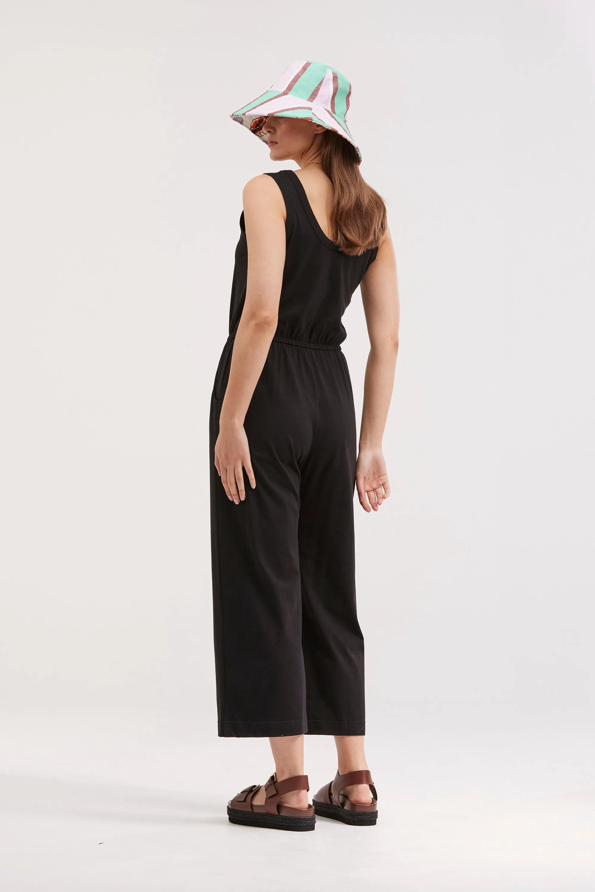 Organic Wide Leg Traveller Jumpsuit