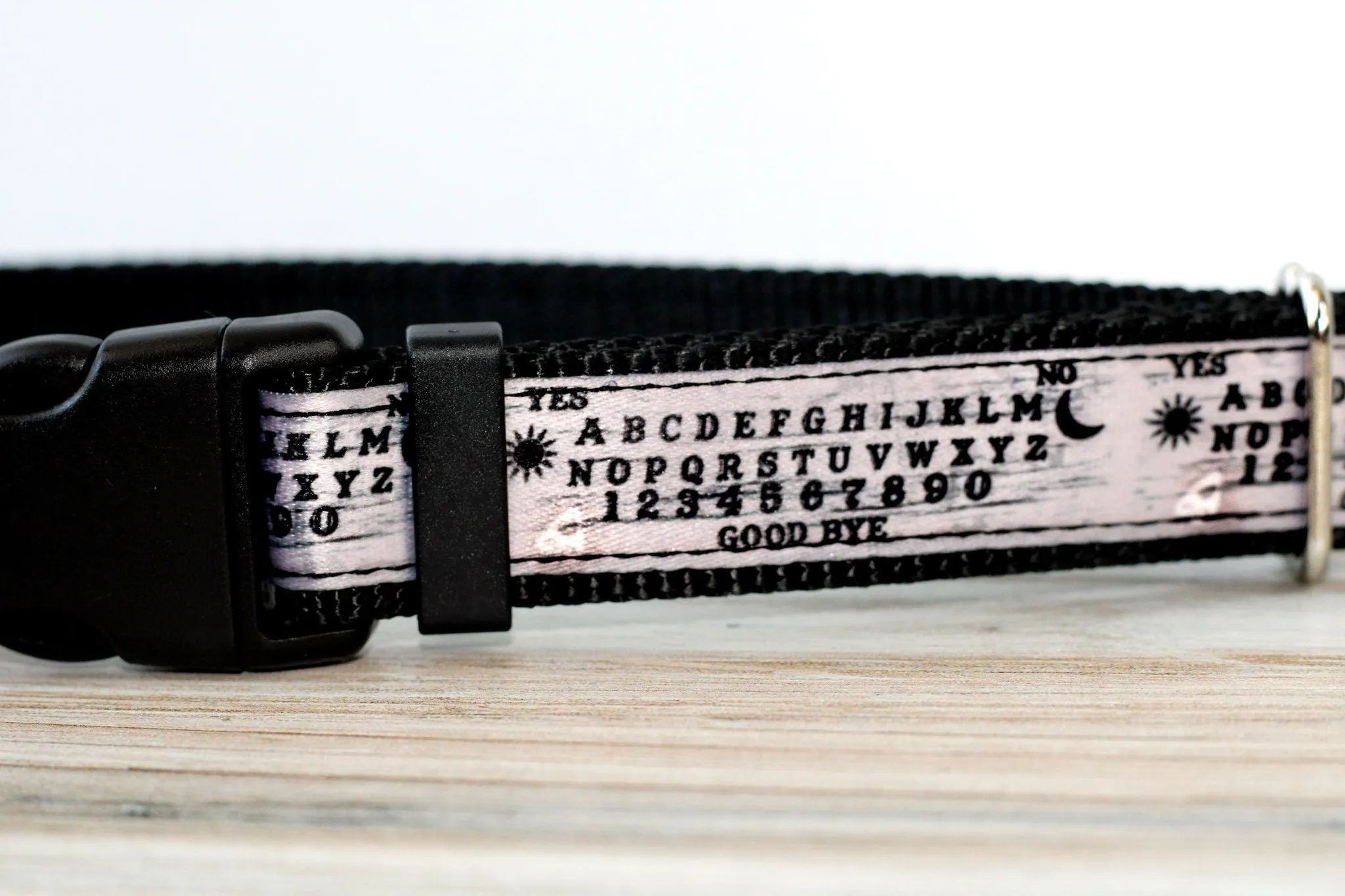 Ouija, Ouija dog collar, Witch cat collar, Ouija cat collar , Halloween dog collar, Spirit board dog collar,Witch dog collar,Cat collar