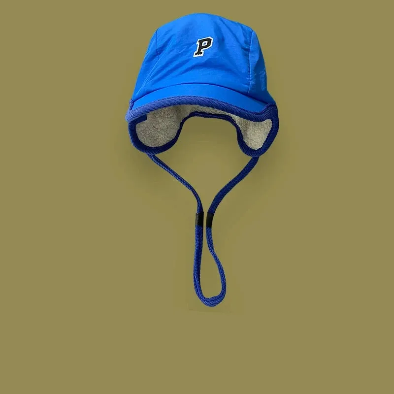 P Letter Fashion Hipster Duck Tongue Thunder Hat