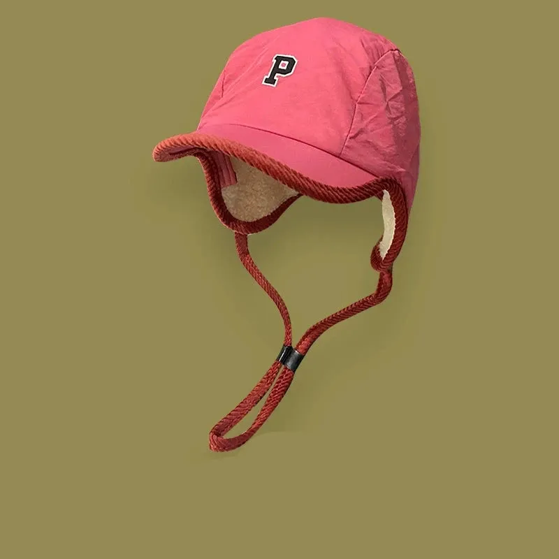 P Letter Fashion Hipster Duck Tongue Thunder Hat