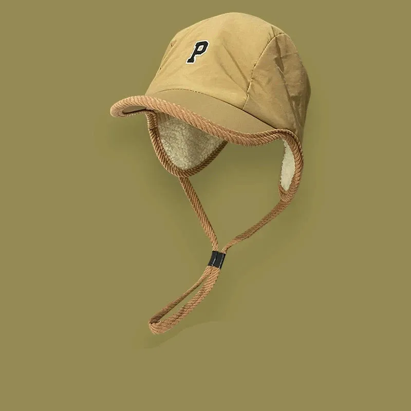 P Letter Fashion Hipster Duck Tongue Thunder Hat