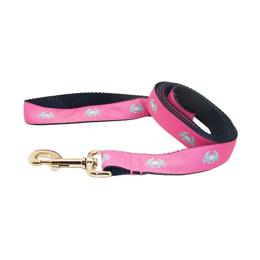 Panama Pink Boiled Crab Dog Leash