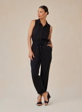 Pocket Jumpsuit - Vintage Black