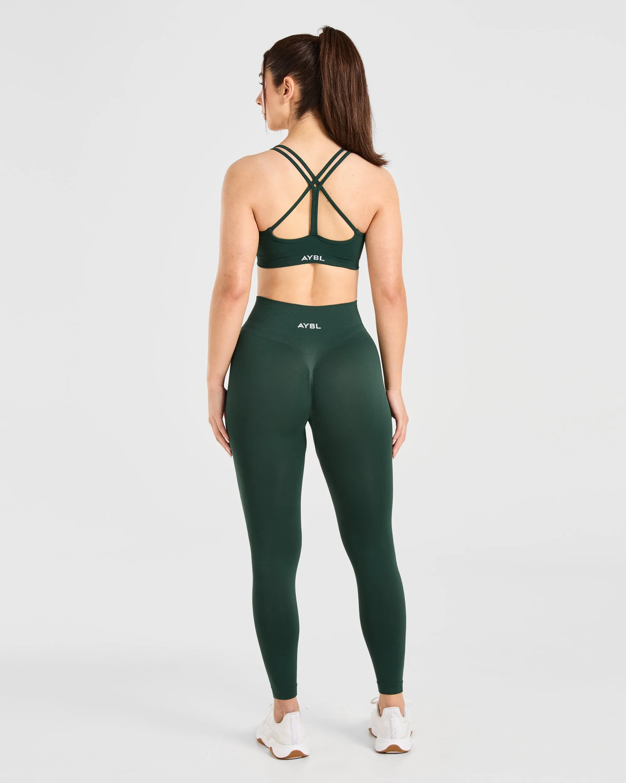 Power Seamless Leggings - Evergreen