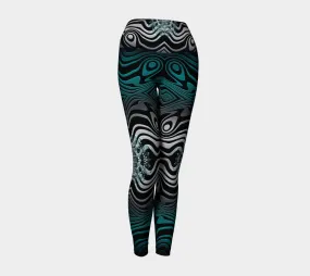 PRIMITIVE SILVER || YOGA LEGGINGS || COSMIC SHIVA