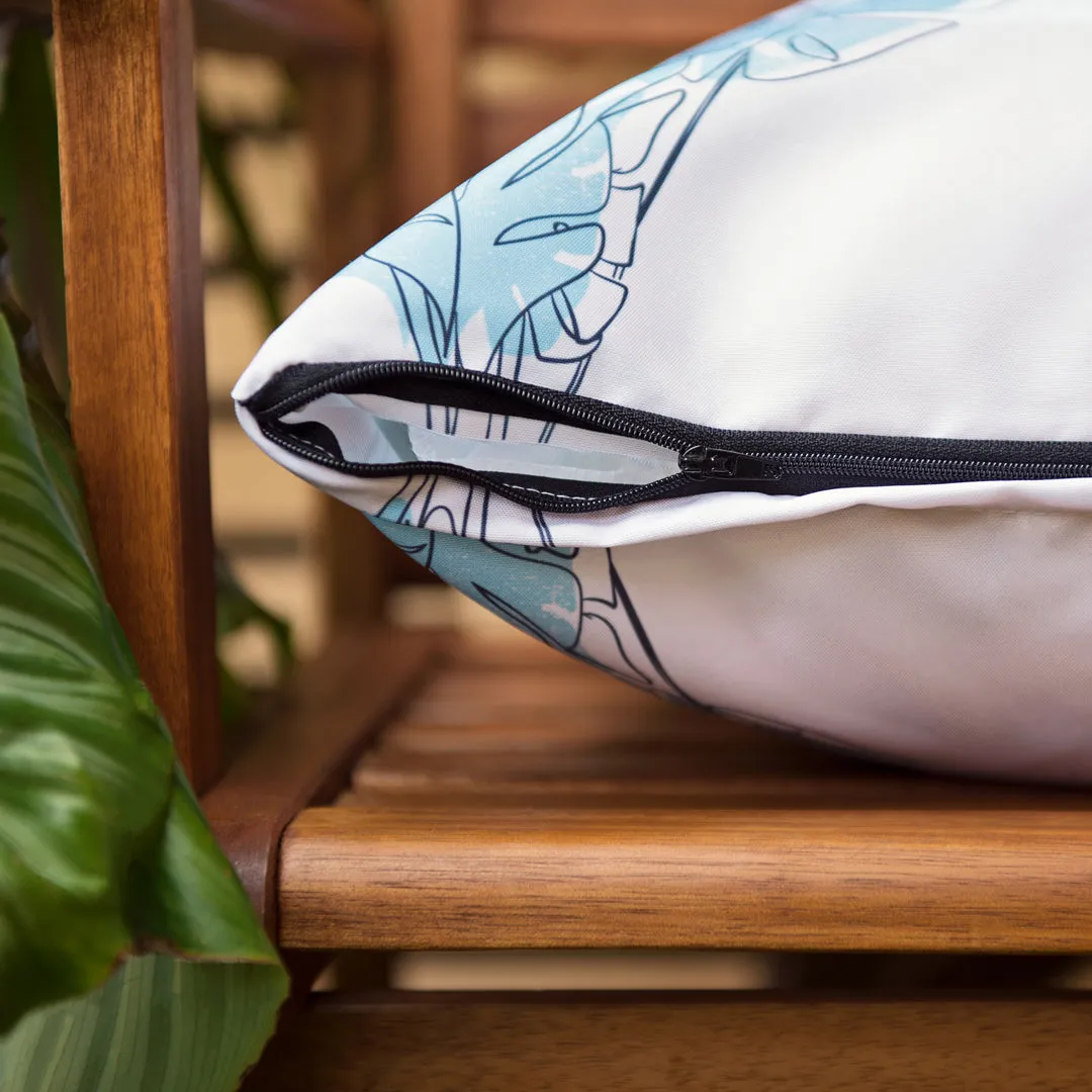 Printed Monstera Cushion Cover