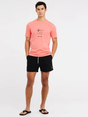 Protest PRTAHAIRD Men's T-Shirt - Shell Peach