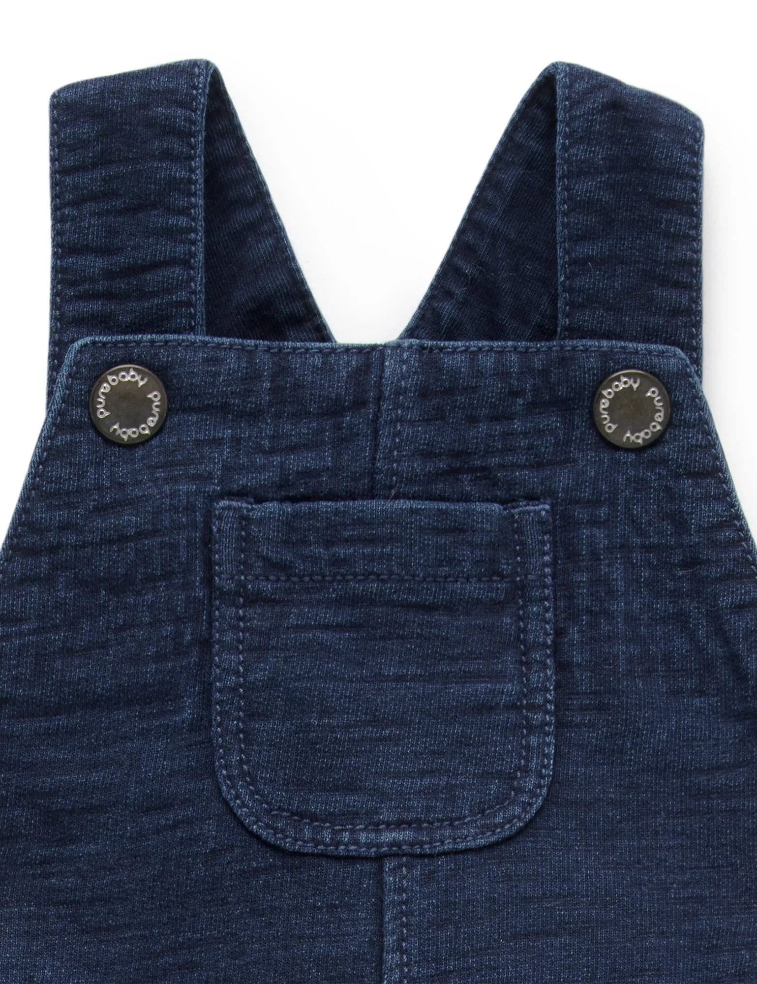 Purebaby Indigo Overall - Indigo Yarn