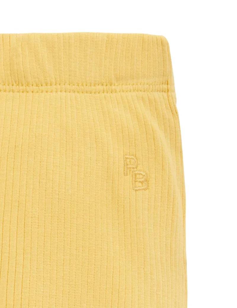 Purebaby Rib Leggings - Mustard