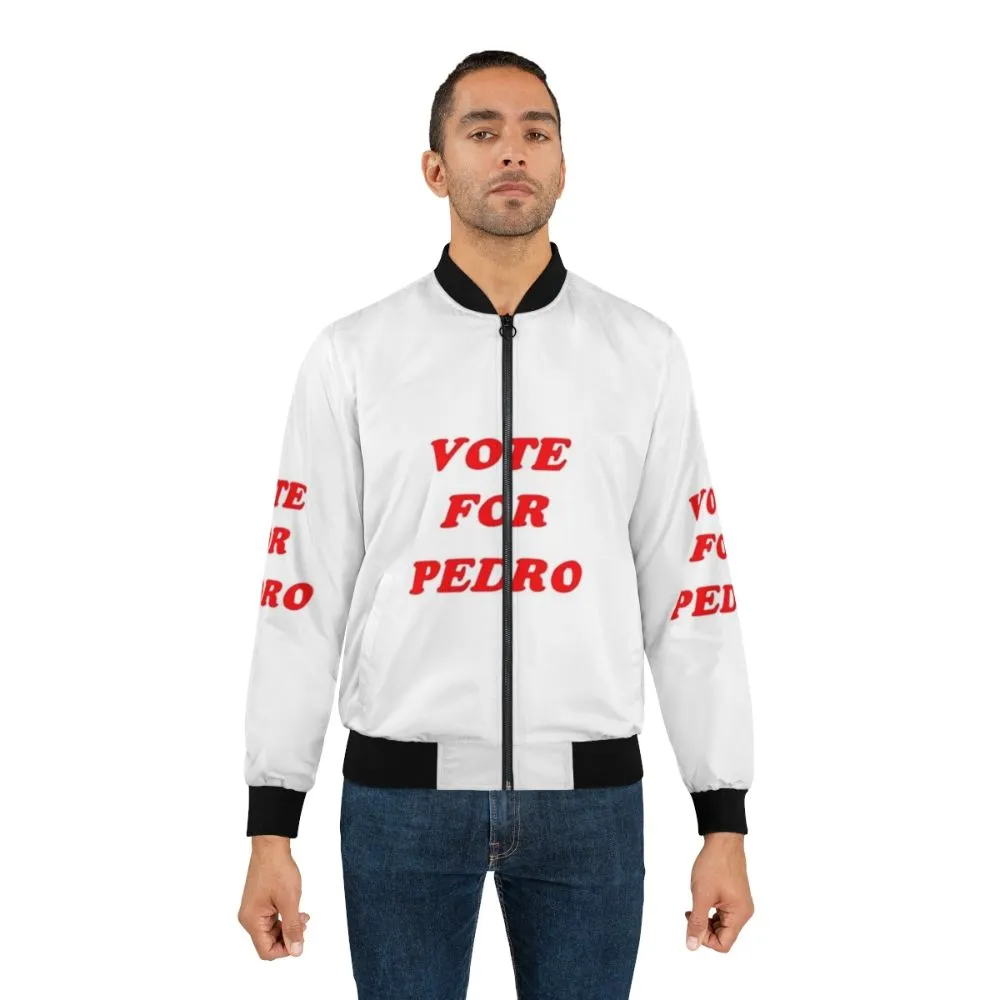 "Vote for Pedro" Bomber Jacket - Napoleon Dynamite Inspired