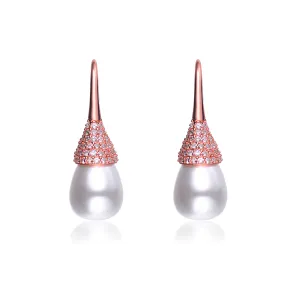 Raquelle Pearl Bulb Earrings