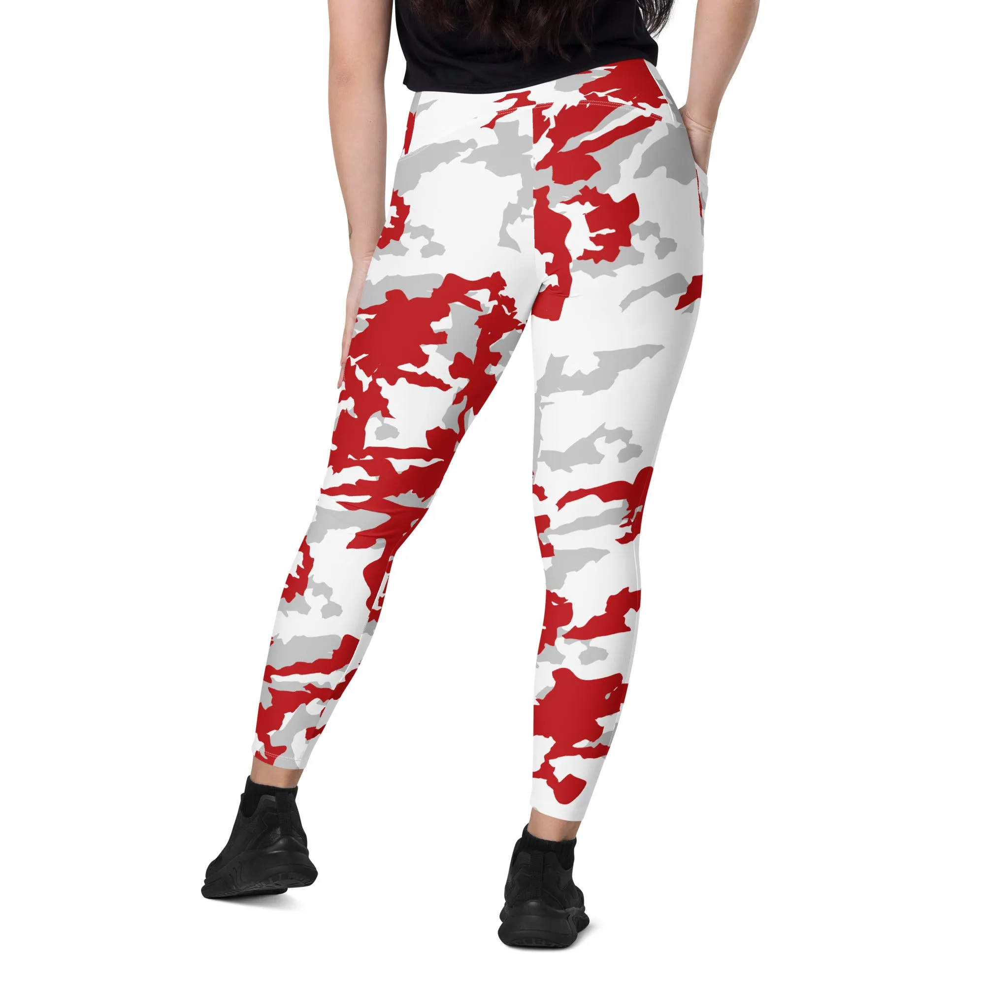 Red Camo Leggings