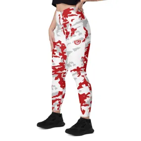 Red Camo Leggings