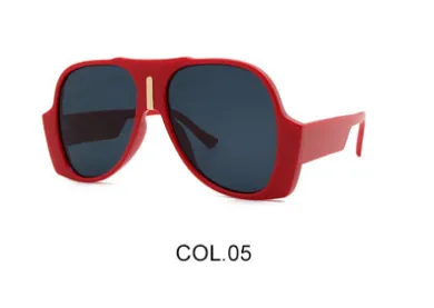 Retro Avant-garde Men And Women Fashion Big Frame Sunglasses