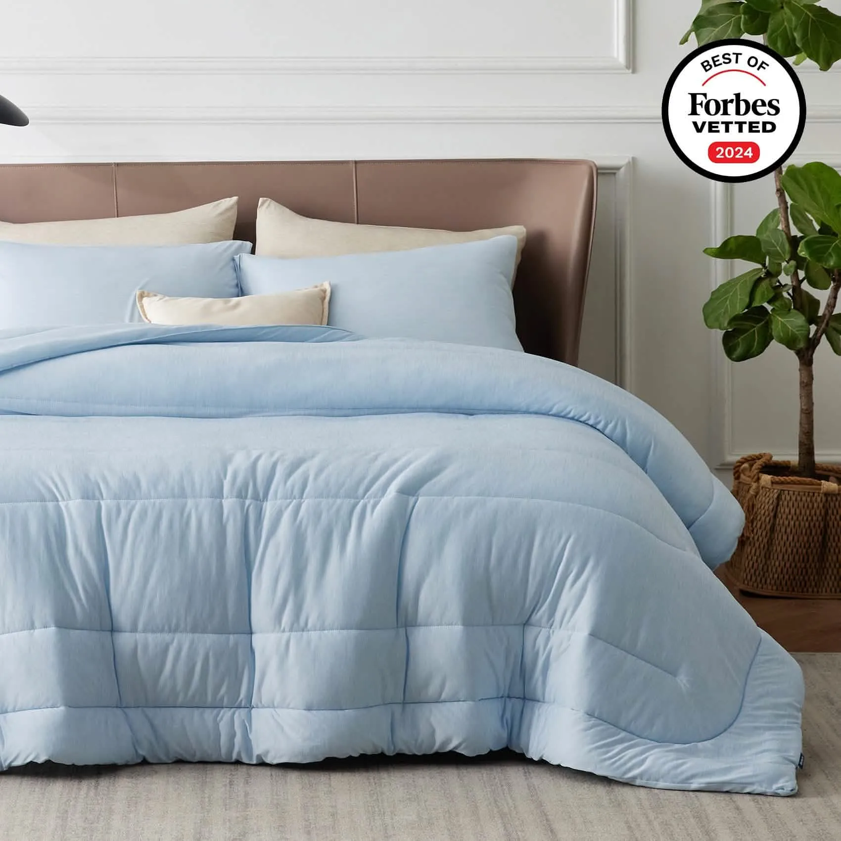 Reversible Warm and Cooling Comforter Set