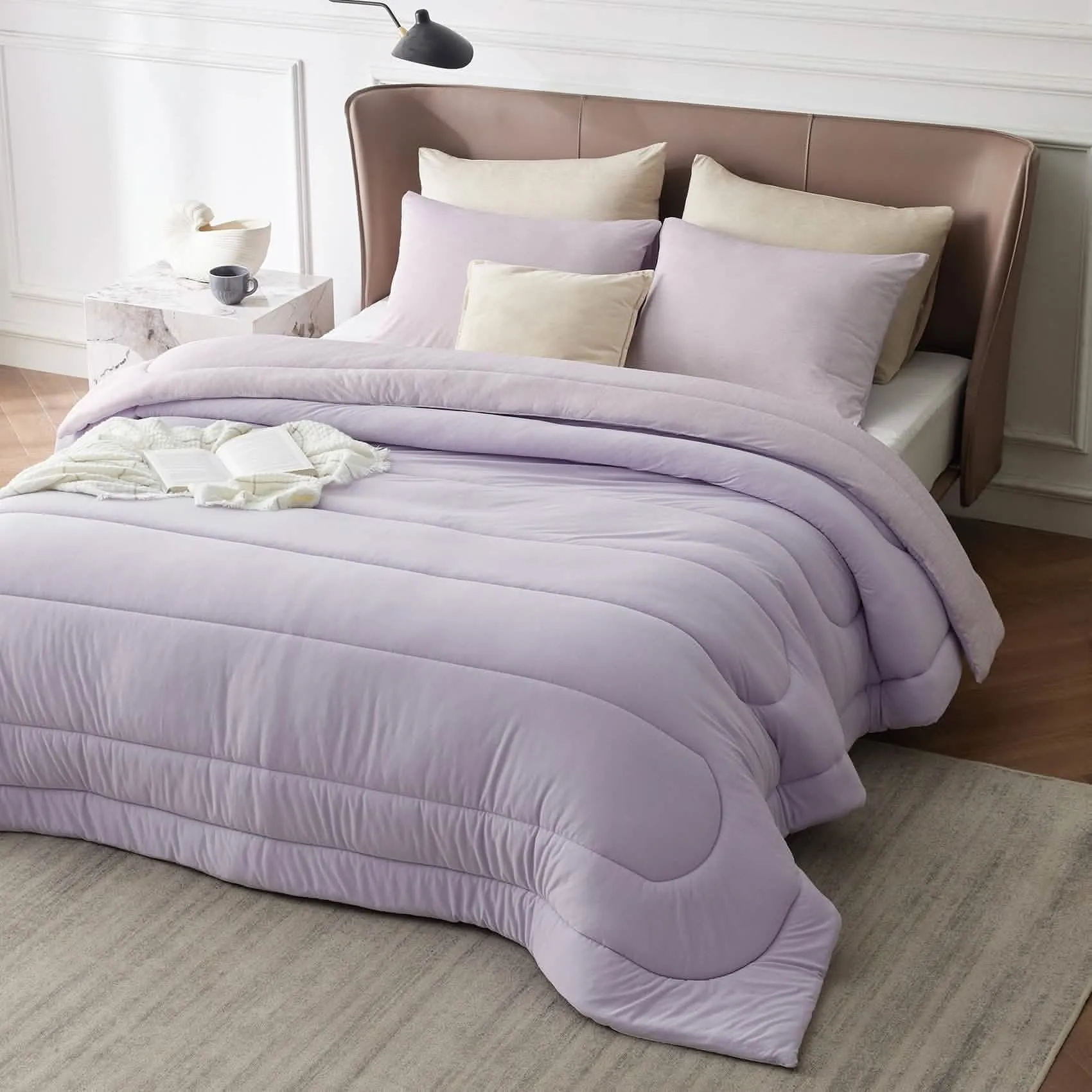 Reversible Warm and Cooling Comforter Set