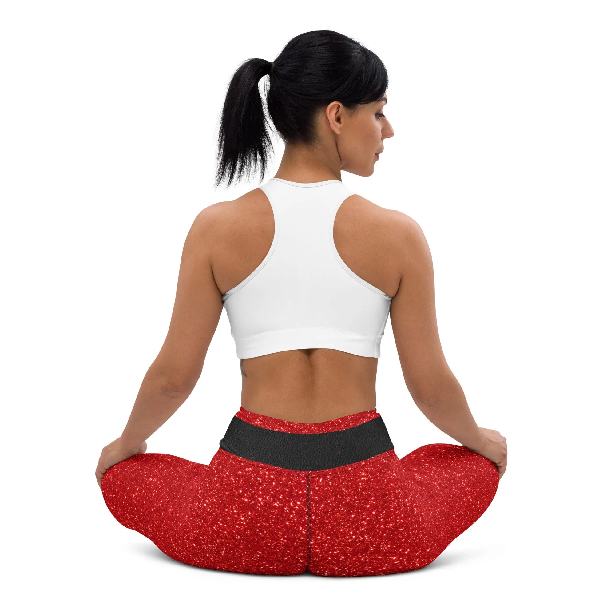 Santa's Outfit Yoga Leggings