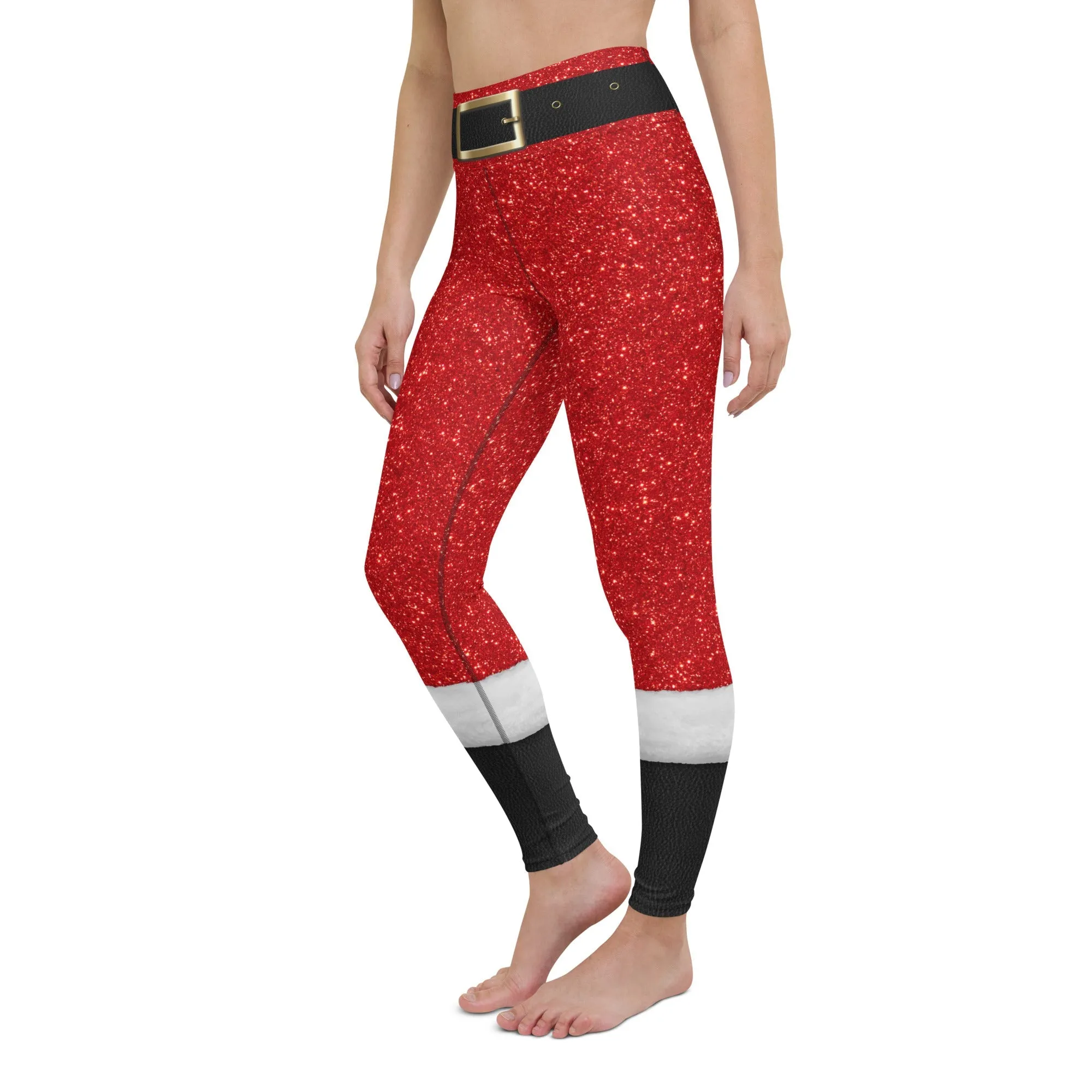 Santa's Outfit Yoga Leggings