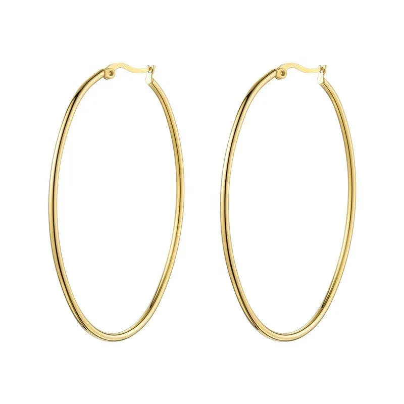 Sarah Oval Hoops