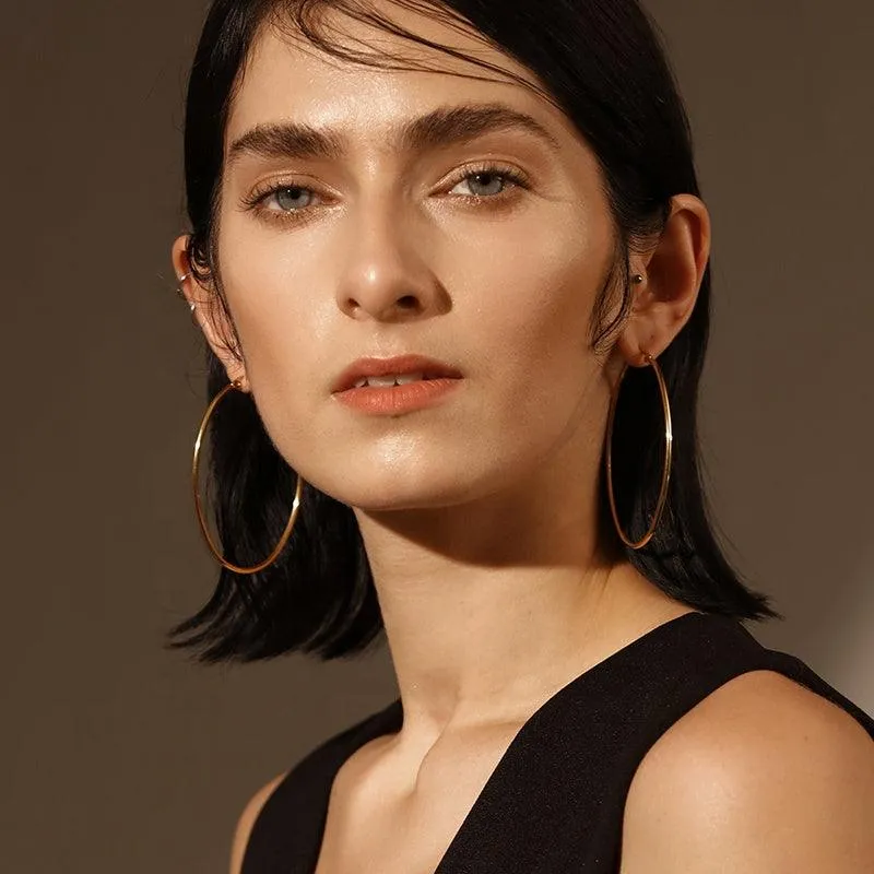 Sarah Oval Hoops