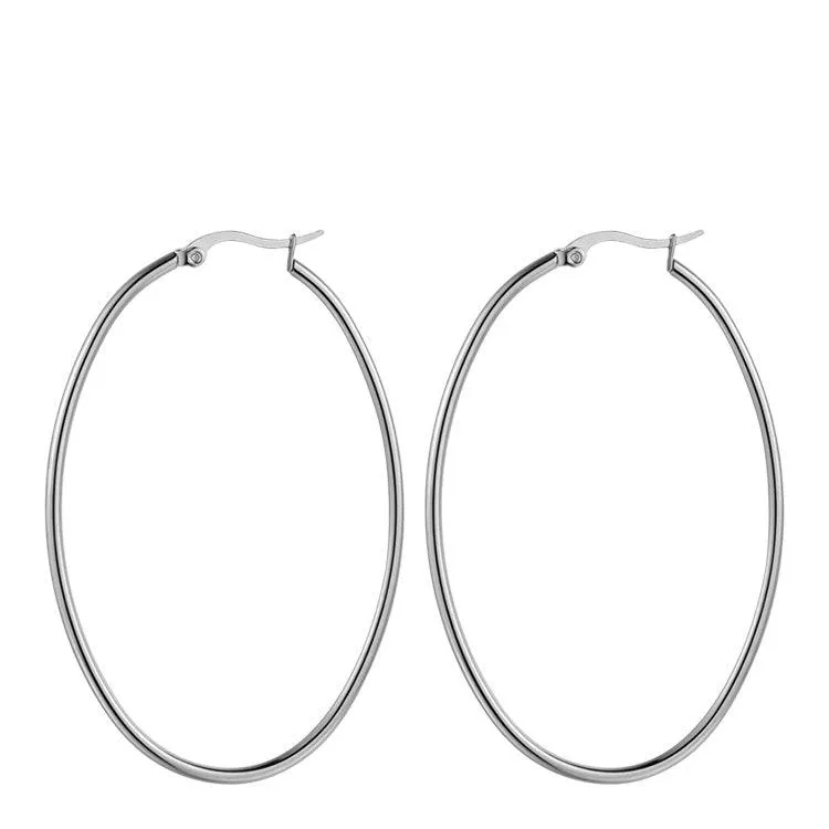 Sarah Oval Hoops