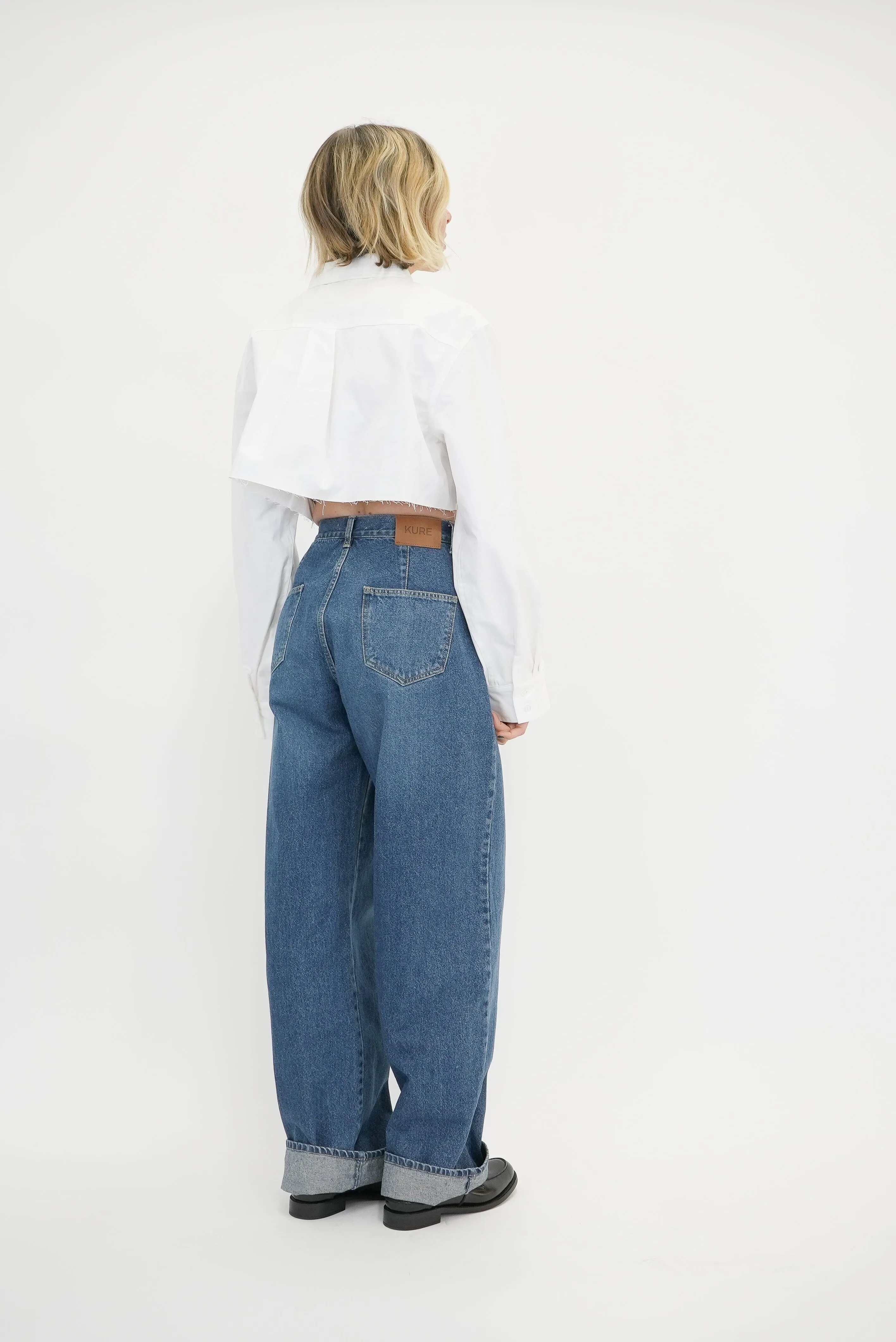 SELEN CROPPED SHIRT