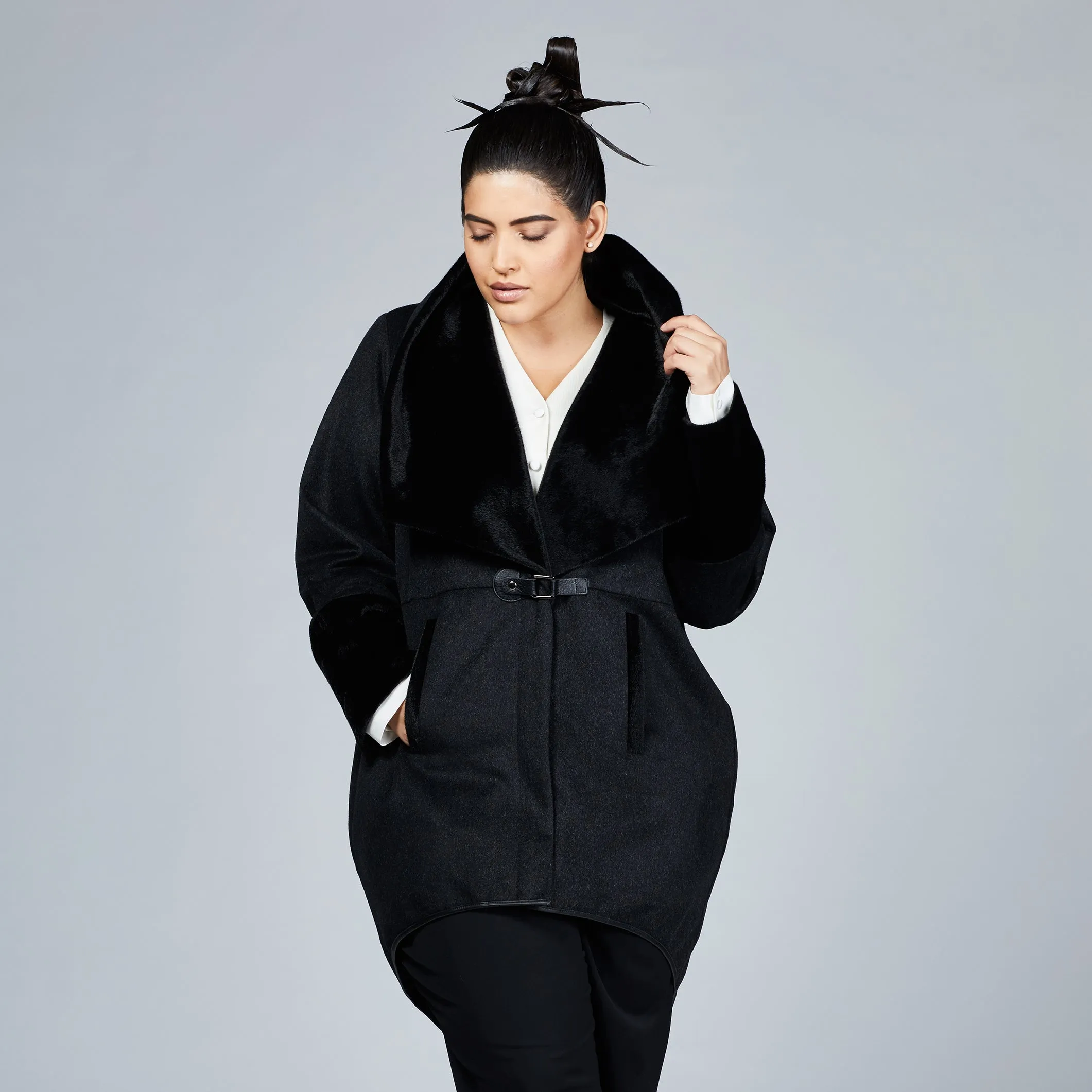 Sherpa Cocoon Coat