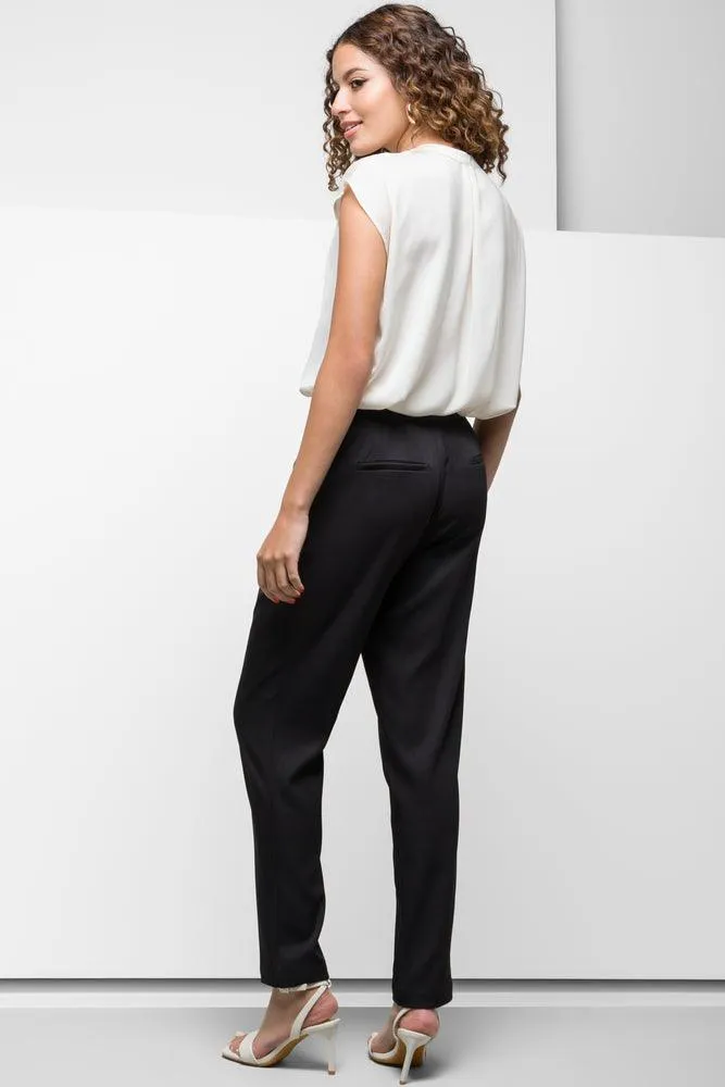 Slim Leg Pants Black