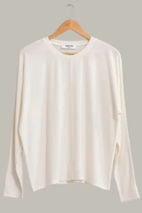 Soft And Cozy Long Sleeve (Cream)