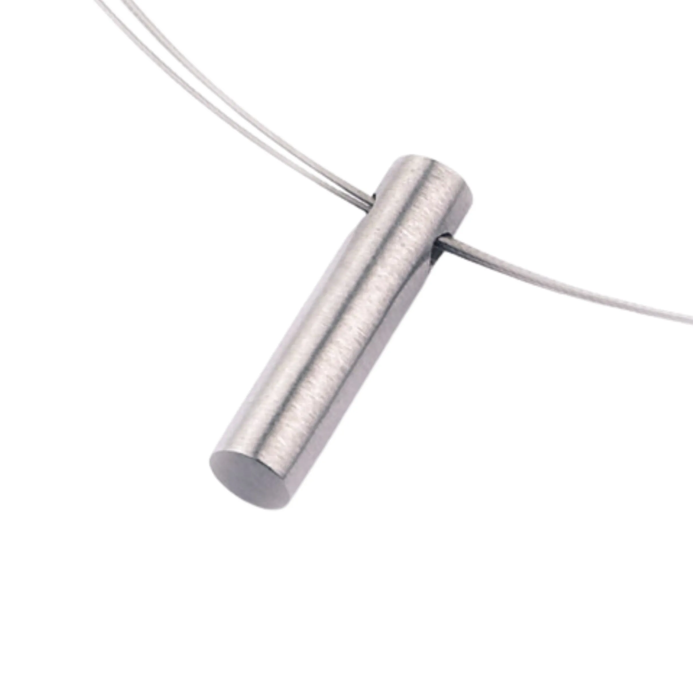 Stainless Steel Pendant - "Cylindrical"