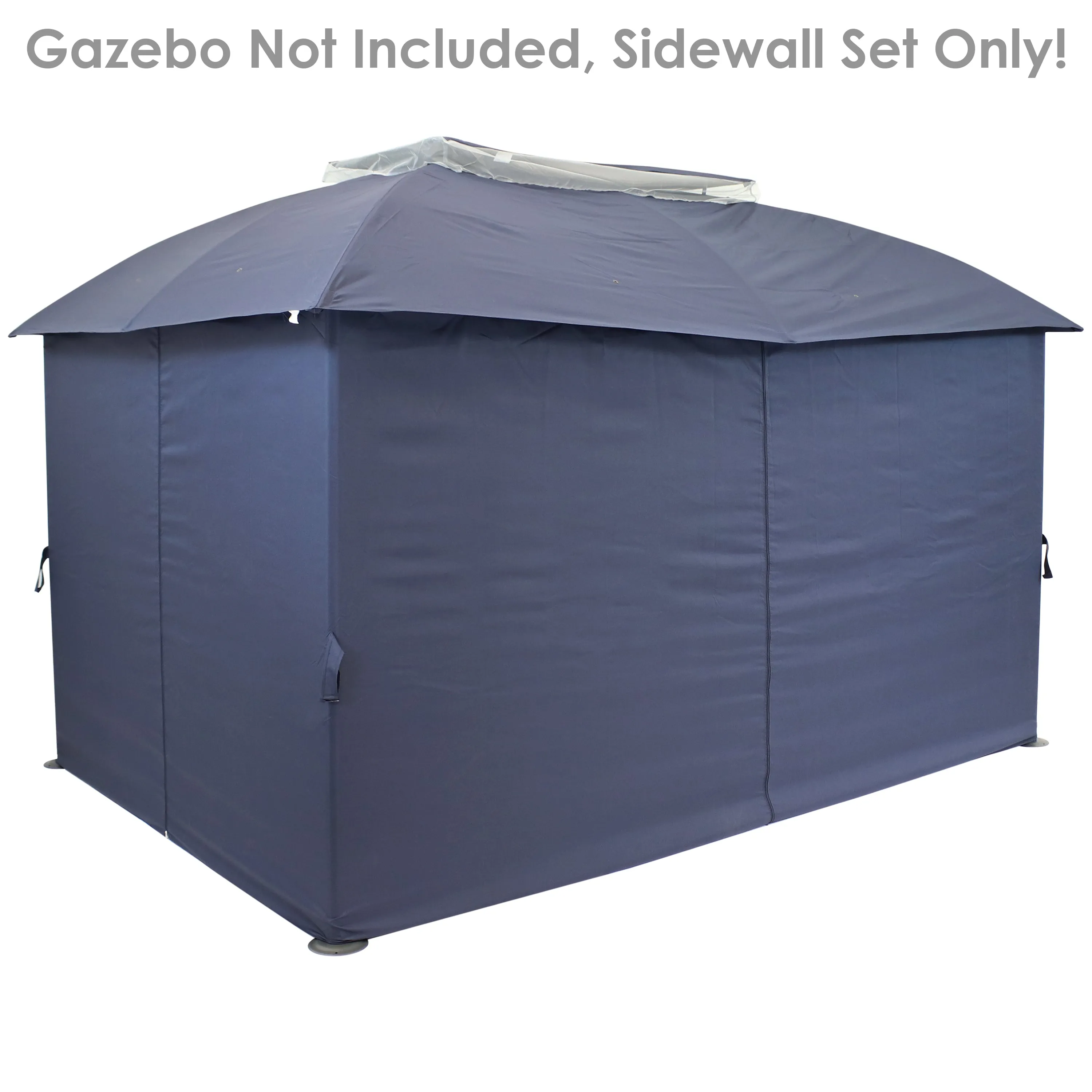 Sunnydaze 10' x 13' Gazebo 4-Piece Polyester Sidewall Set