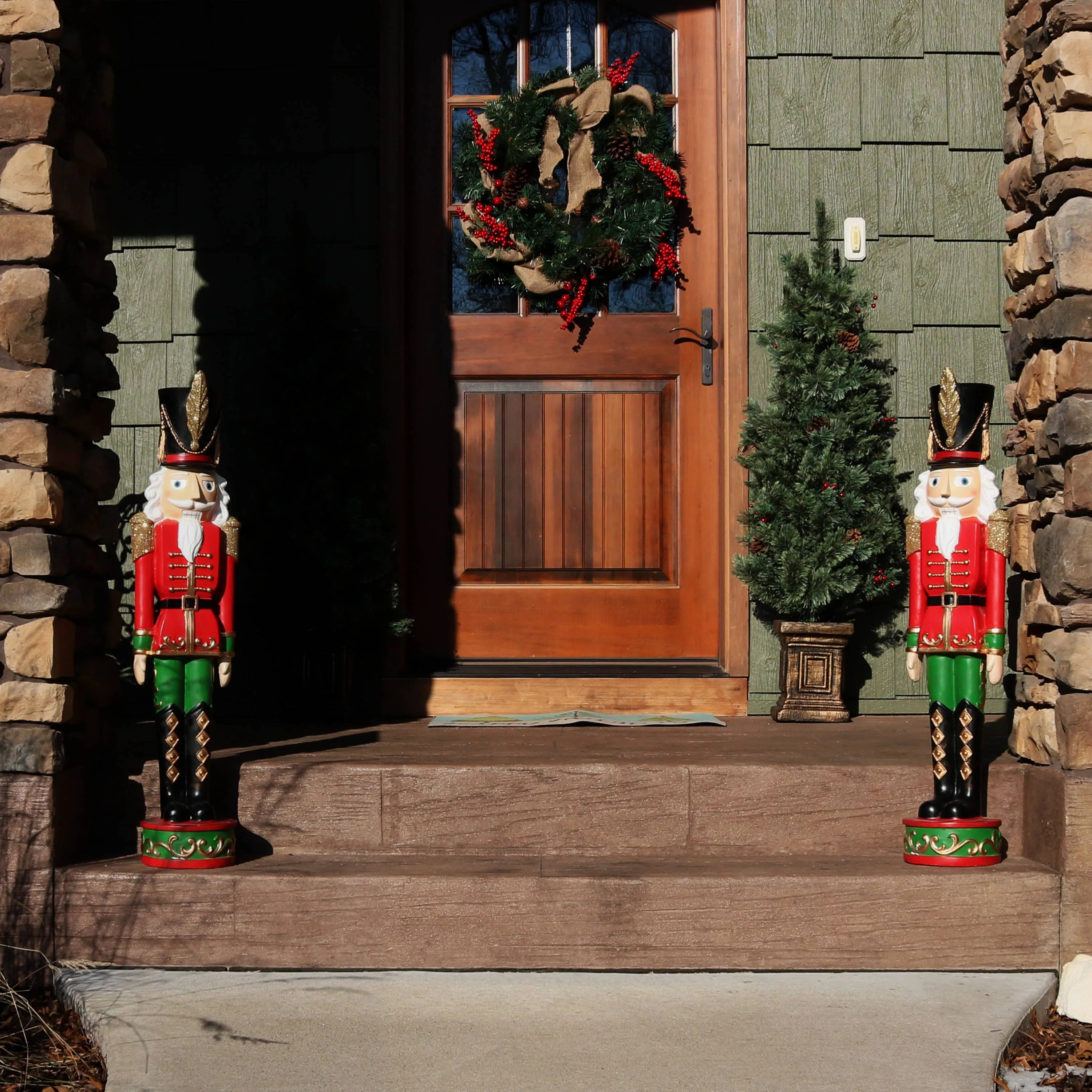 Sunnydaze Kristoff the Nutcracker Soldier Christmas Decor