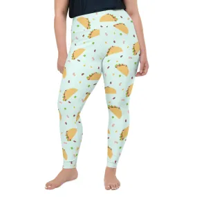 Tacos Plus Size Leggings