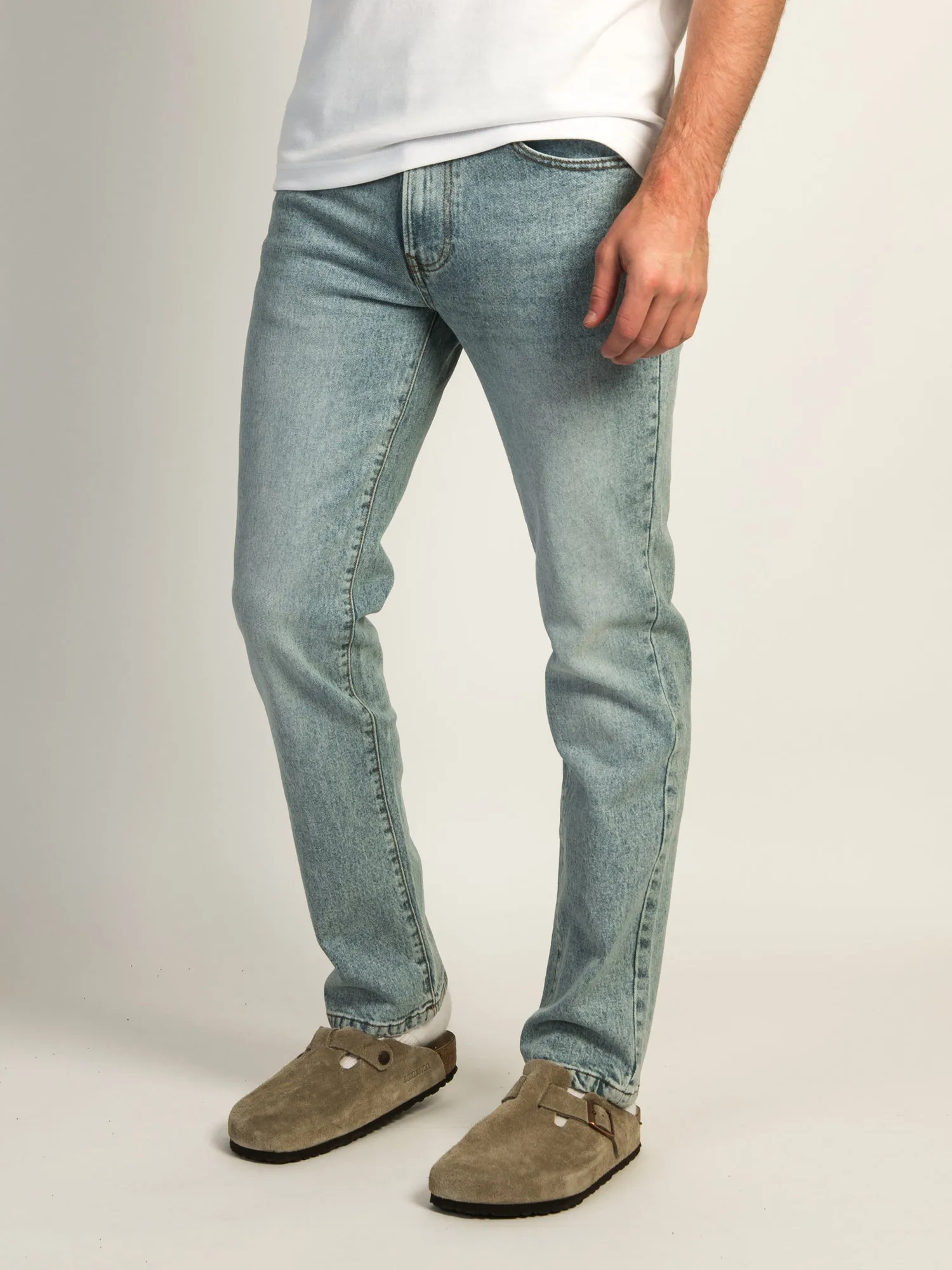 TAINTED SLIM FIT DENIM - LIGHT WASH