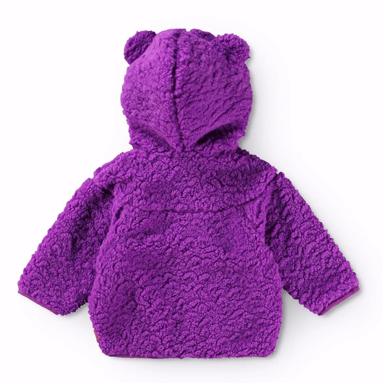 Teddy Ear Purple Fleece Zip-Up Jacket for Infant/Toddler | 6 mo thru 3 yrs