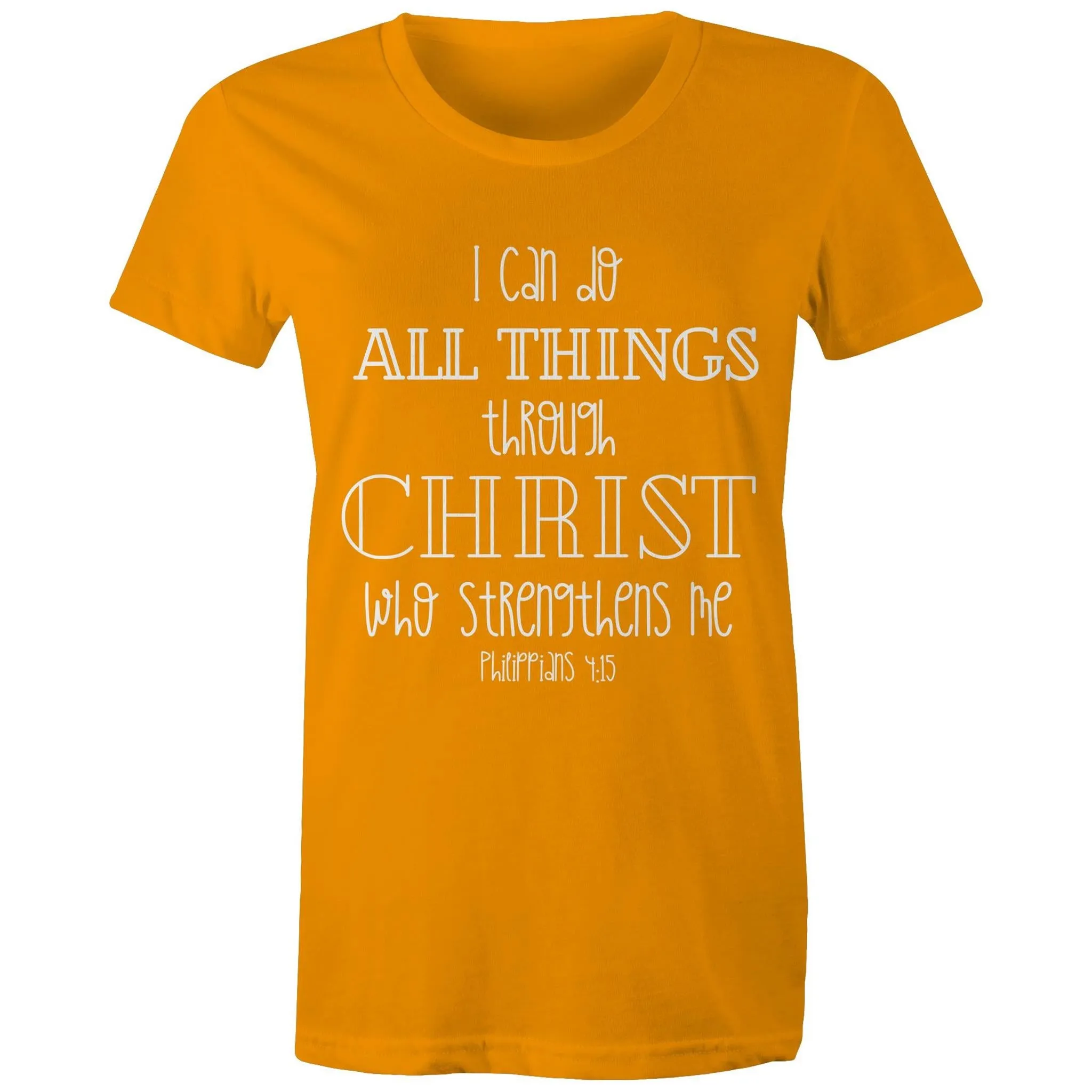 Through Christ Women's Tee