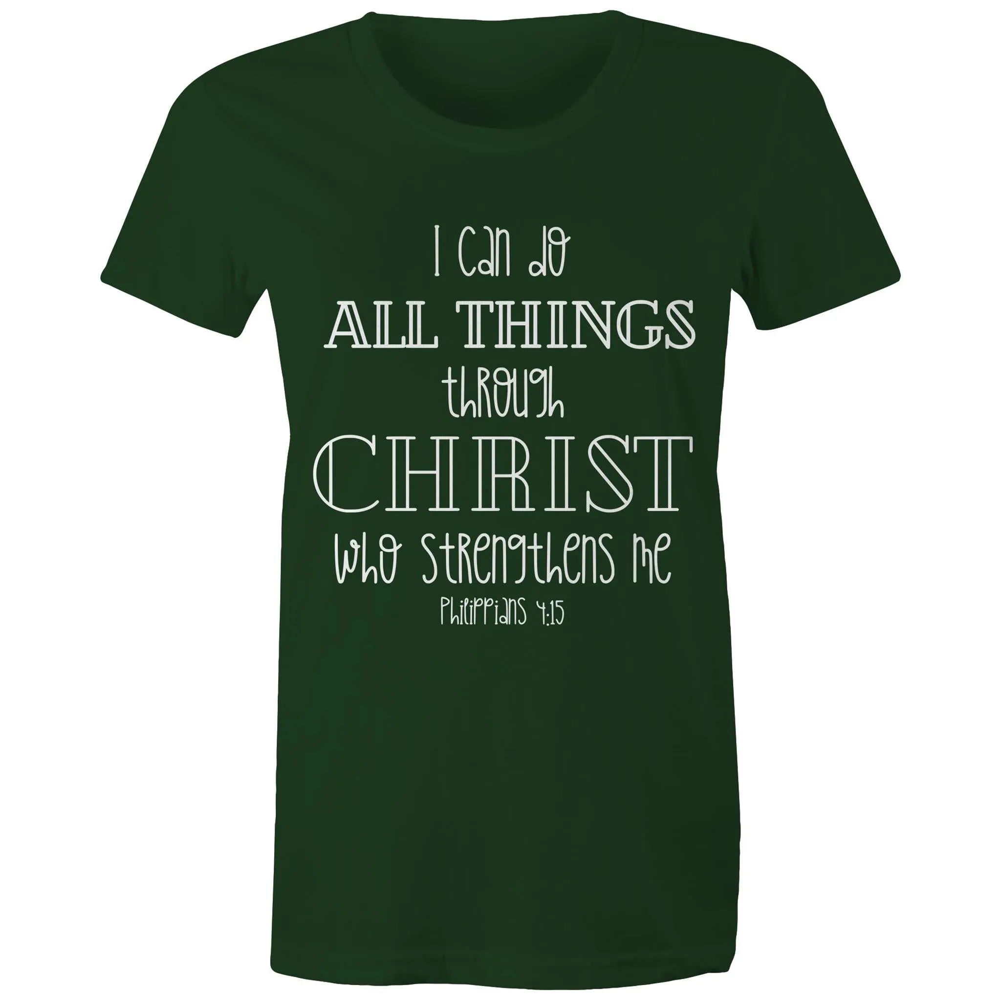 Through Christ Women's Tee