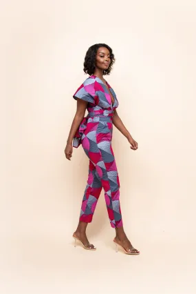 TOLANI African print infinity jumpsuit