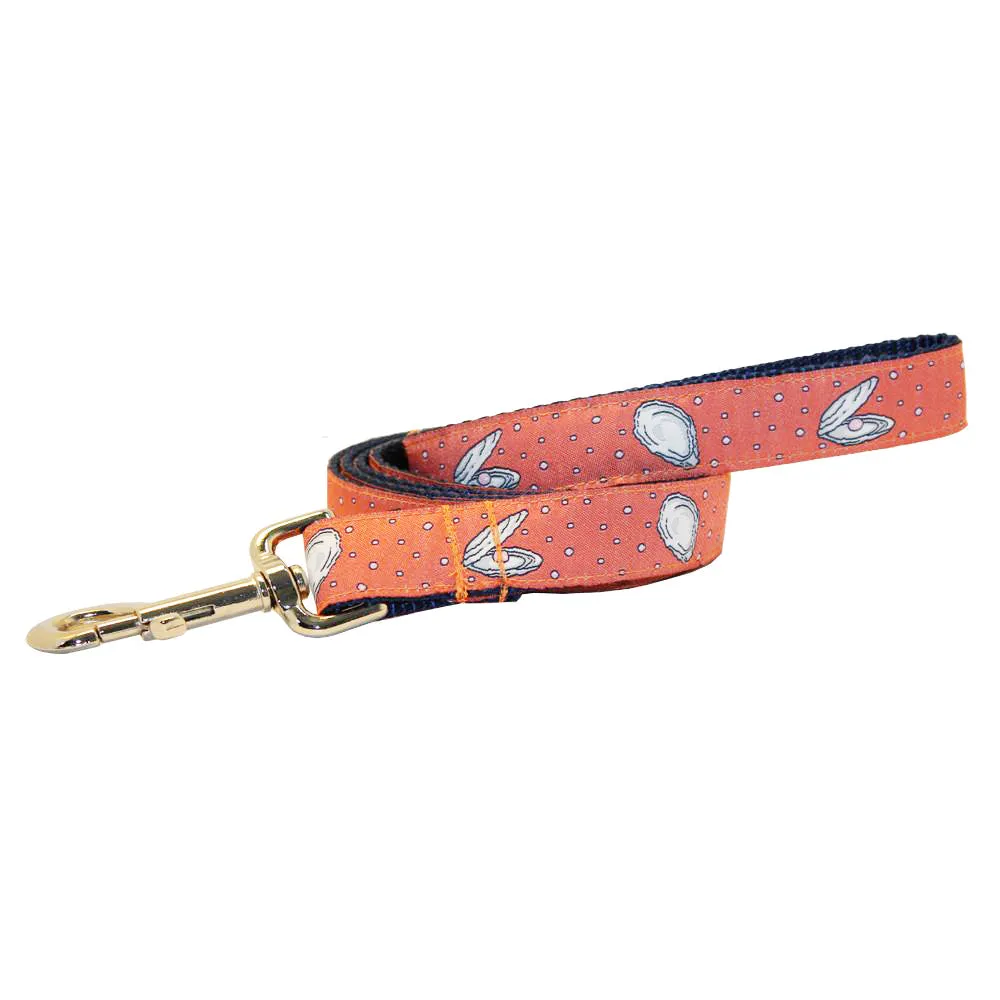 Étouffée Orange Gulf Oyster Dog Leash