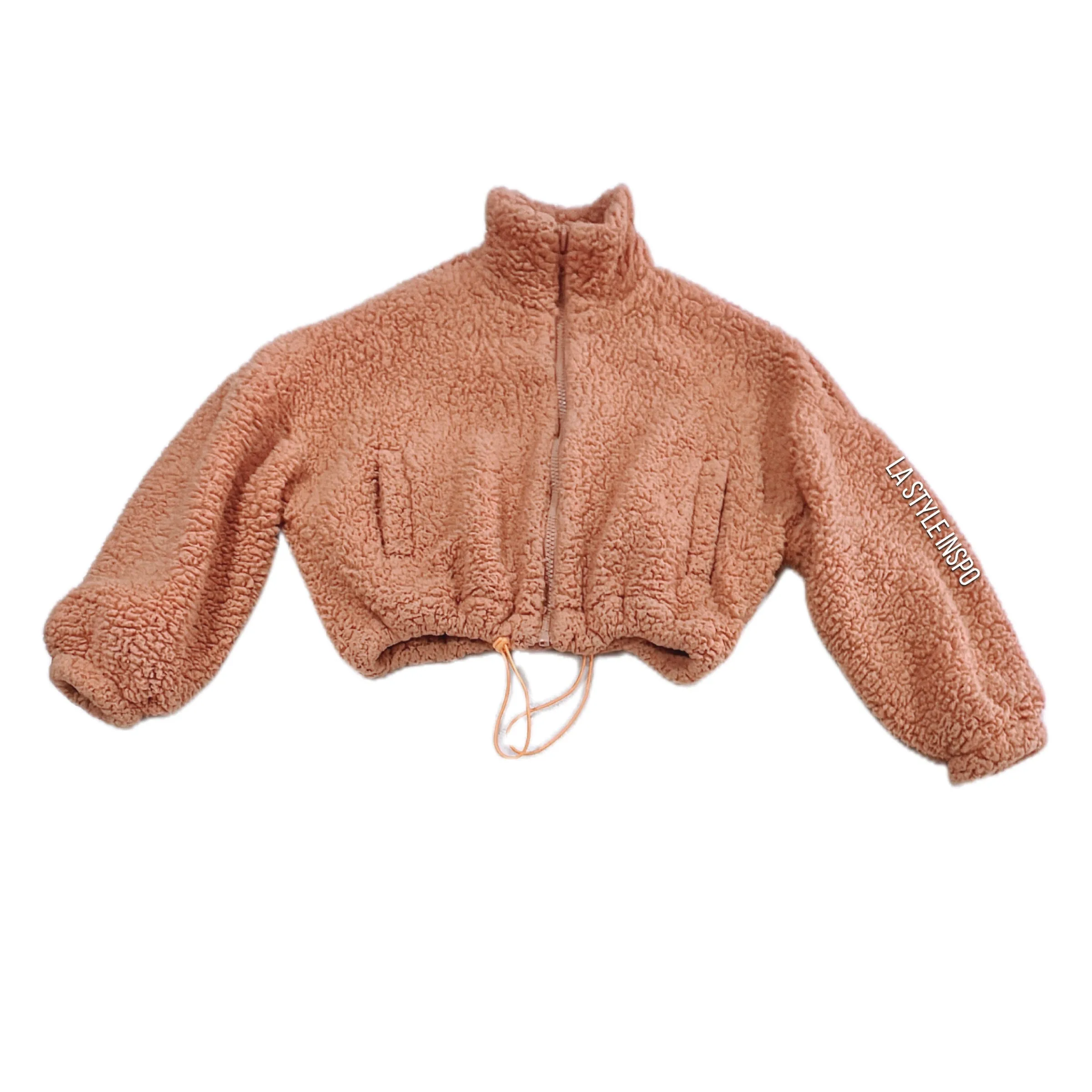 Urban Outfitters Sherpa Jacket Orange Size XS