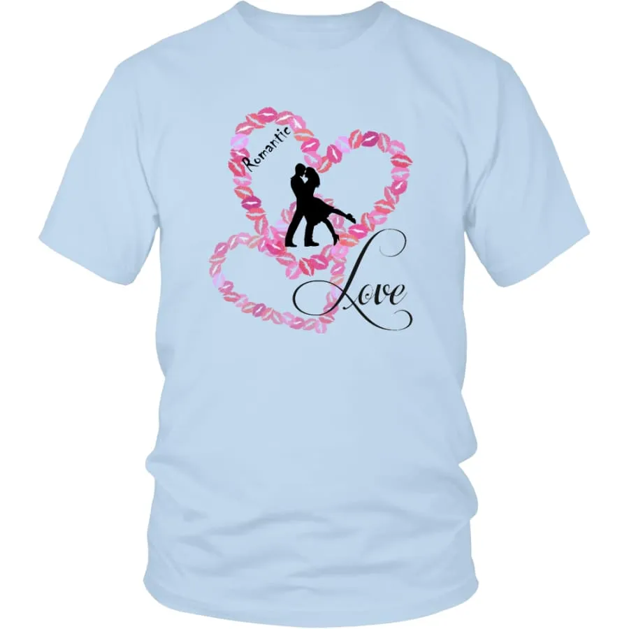 Valentines Shirt "Love" Mens Womens| Couple Valentines Day Shirts (11 colors)