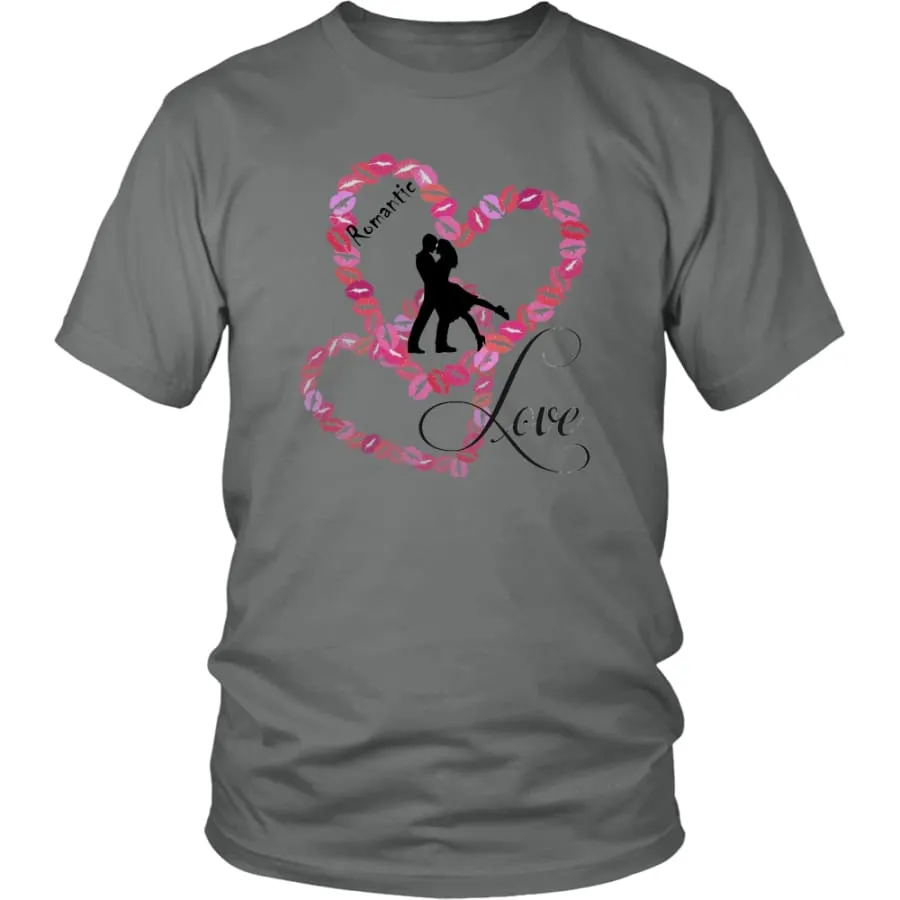 Valentines Shirt "Love" Mens Womens| Couple Valentines Day Shirts (11 colors)