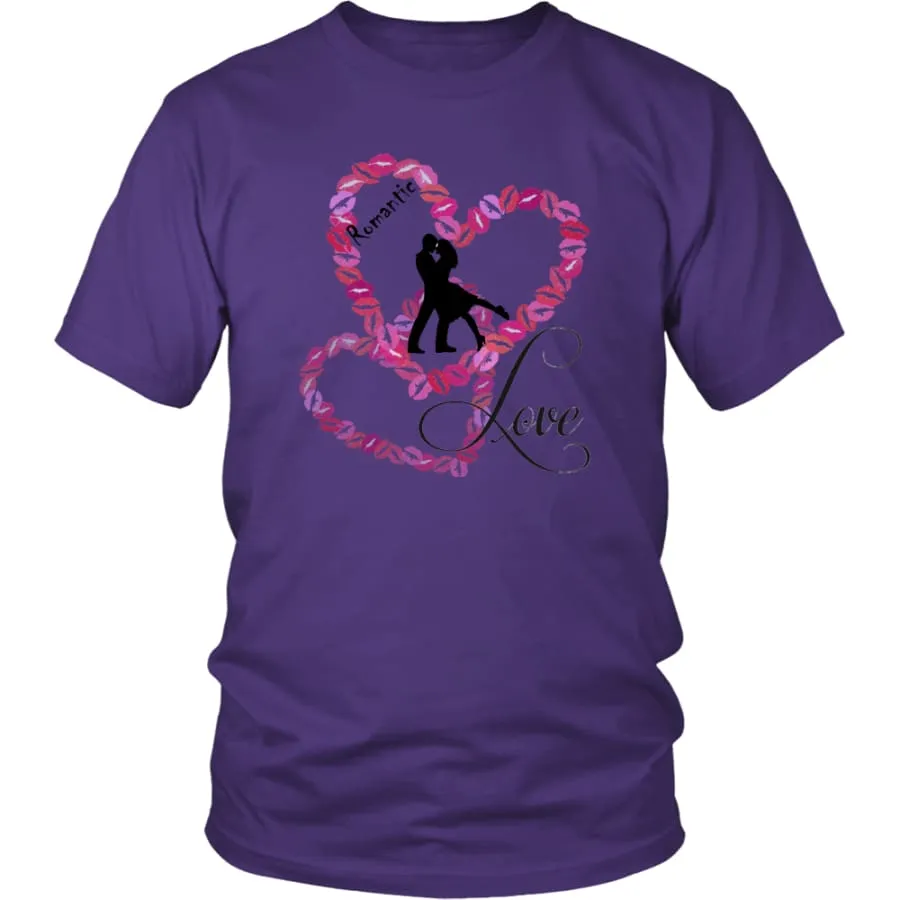 Valentines Shirt "Love" Mens Womens| Couple Valentines Day Shirts (11 colors)