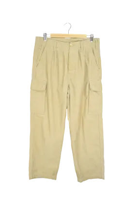 Vintage Beige Corduroy Diesel Pants (31)