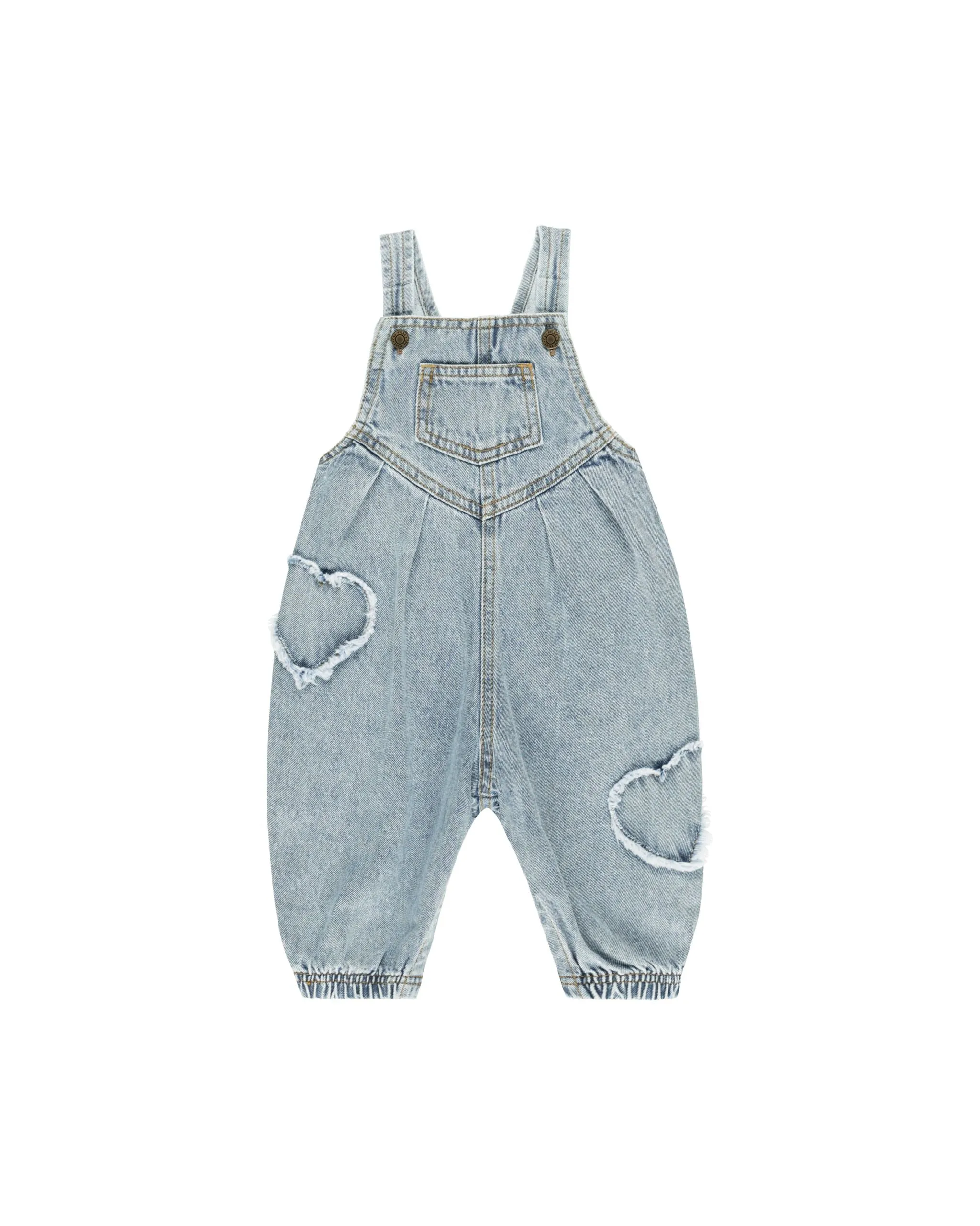 VINTAGE OVERALL || LIGHT WASHED DENIM