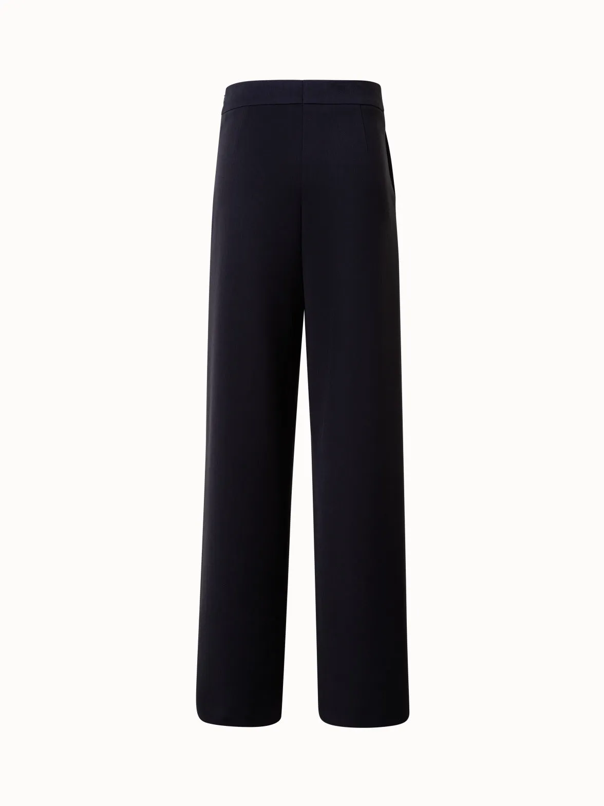 Wide Leg Pleated Pants