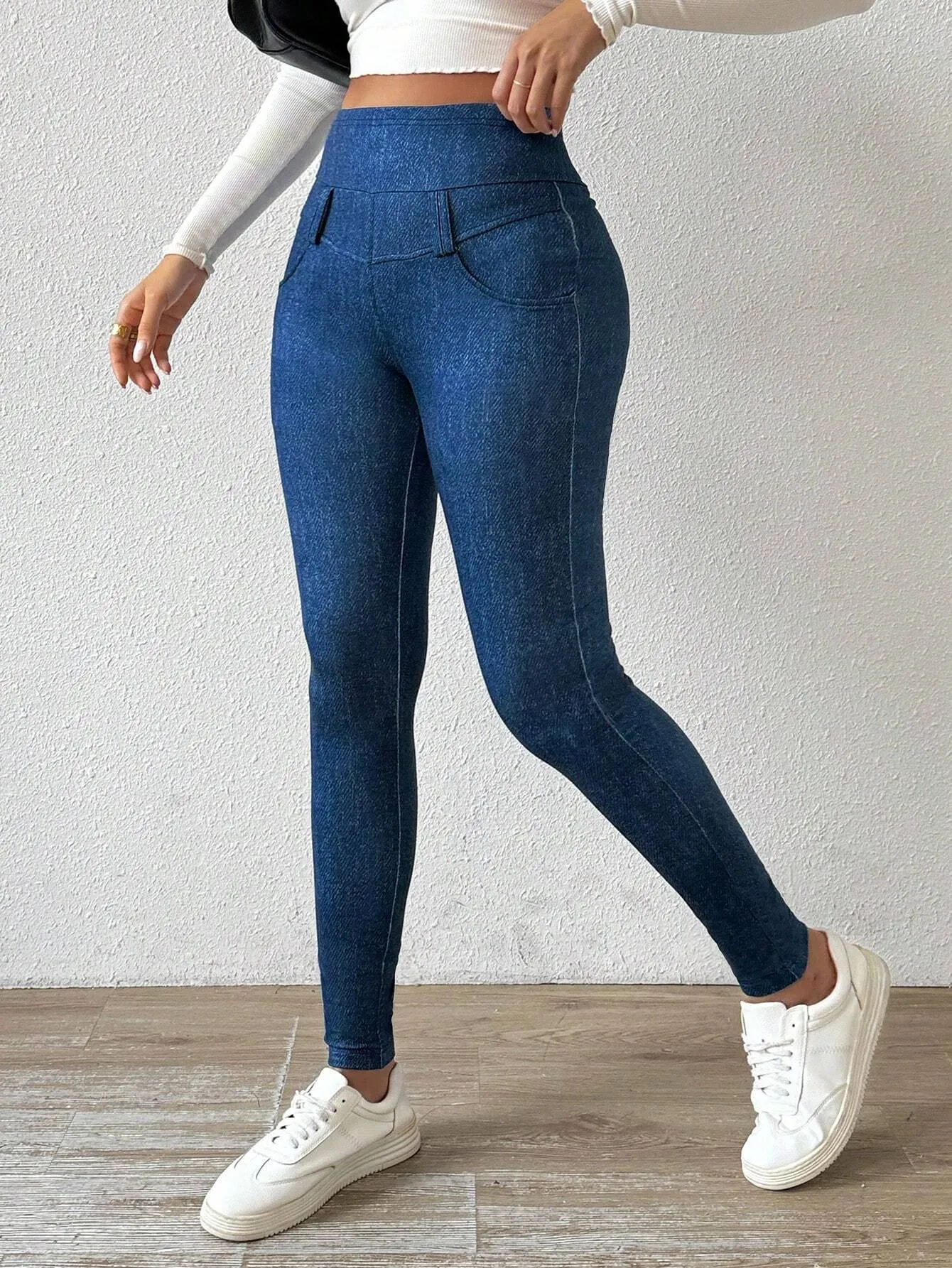 Women Fleece Lined Thermal Casual Leggings